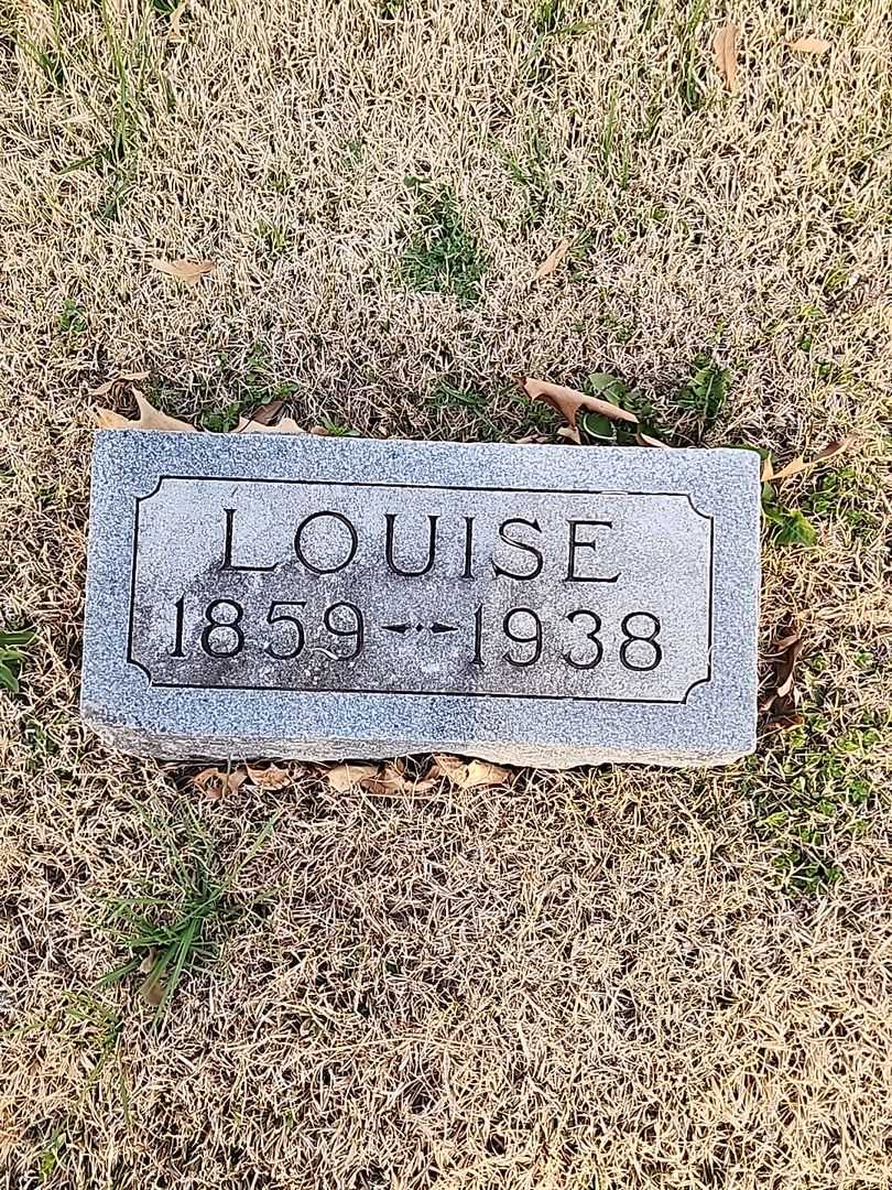 Louise Sachau Cook's grave. Photo 3