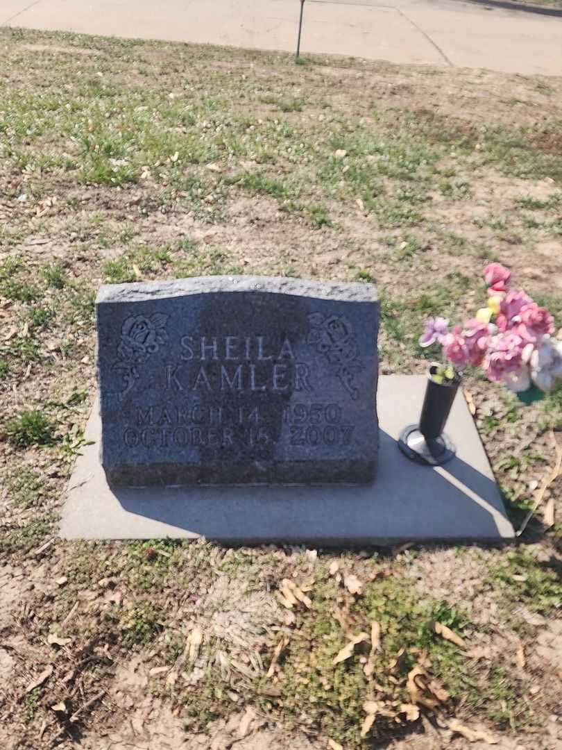 Sheila Kamler's grave. Photo 1