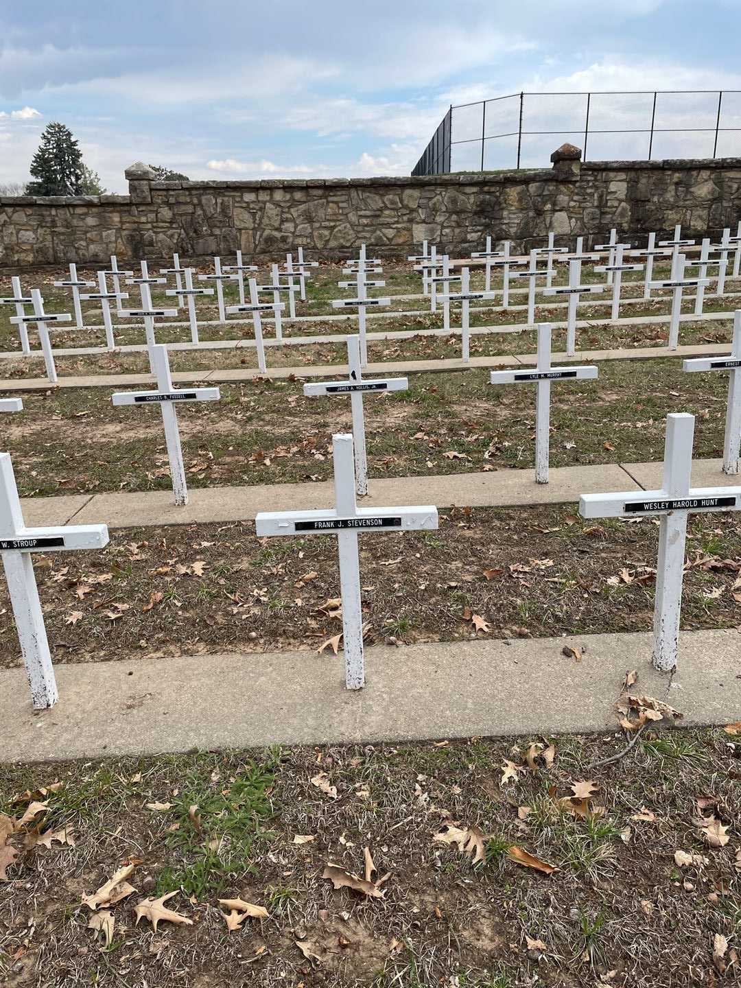Frank J. Stevenson's grave. Photo 2