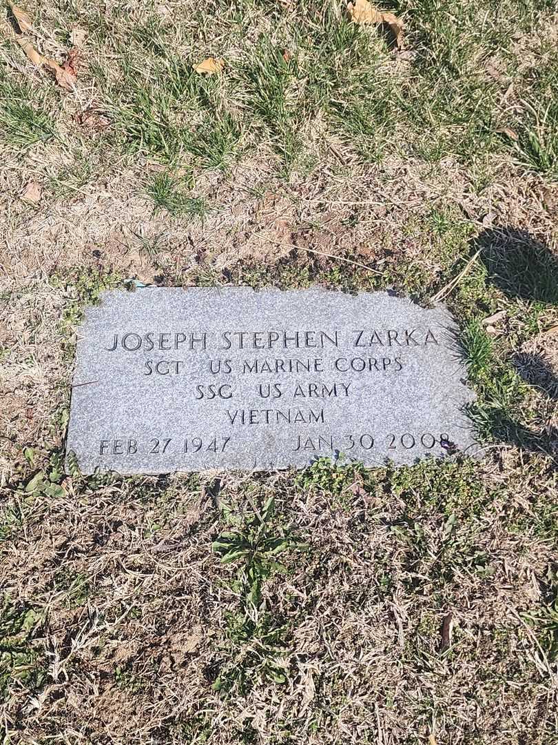 Joseph Stephen Zarka's grave. Photo 1