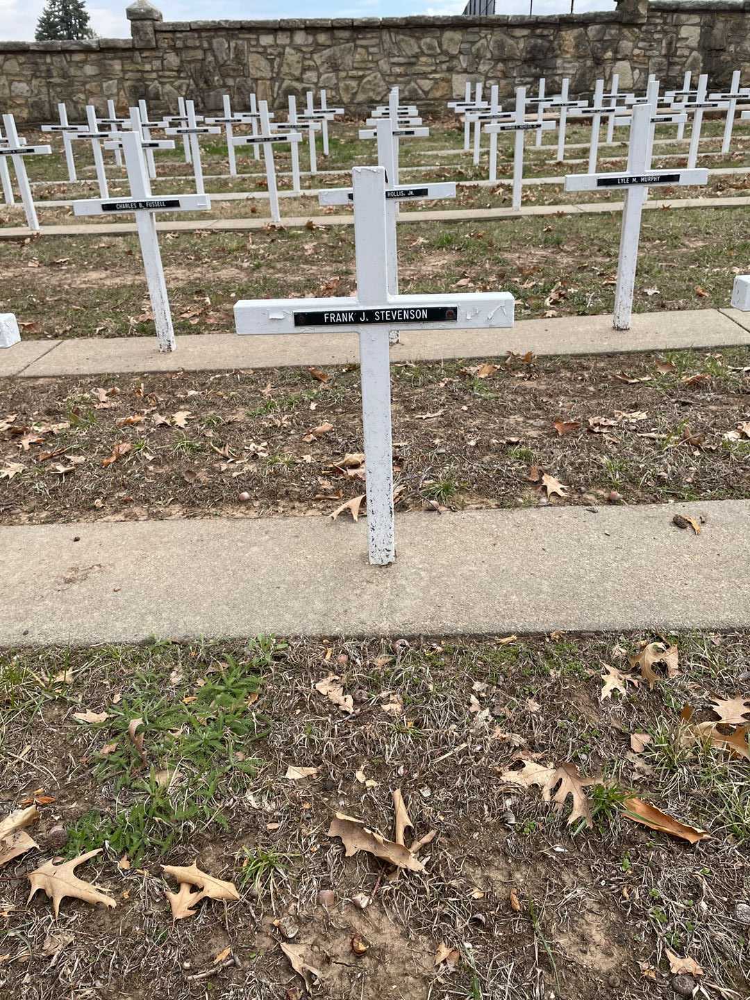 Frank J. Stevenson's grave. Photo 3