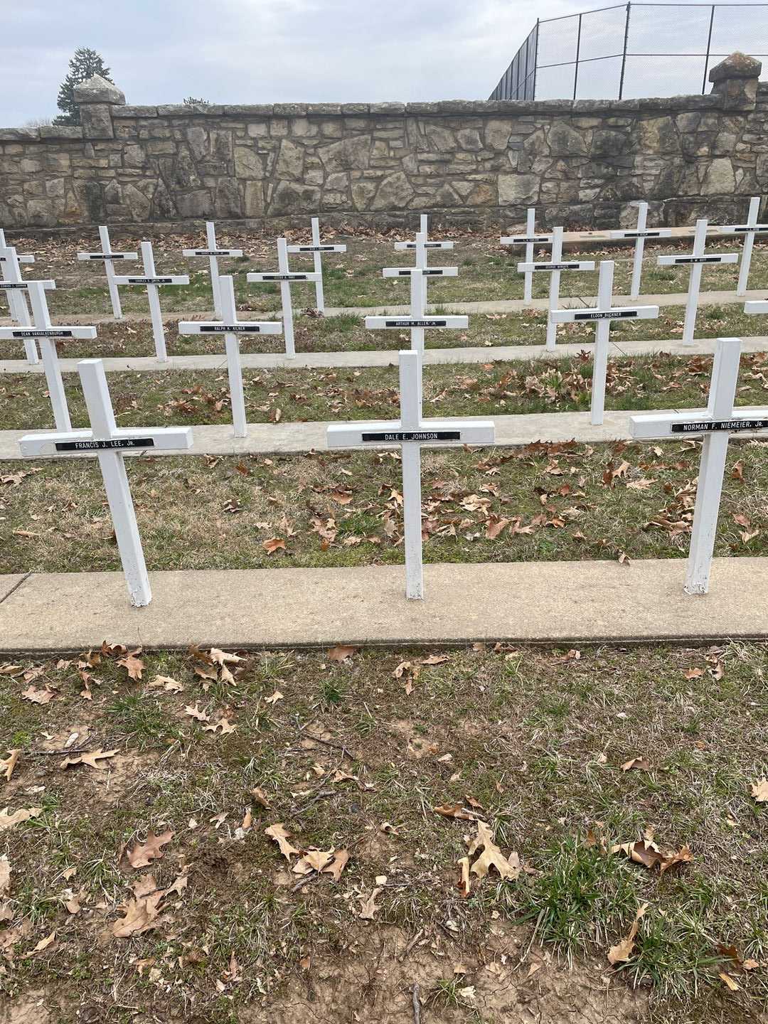 Dale E. Johnson's grave. Photo 2