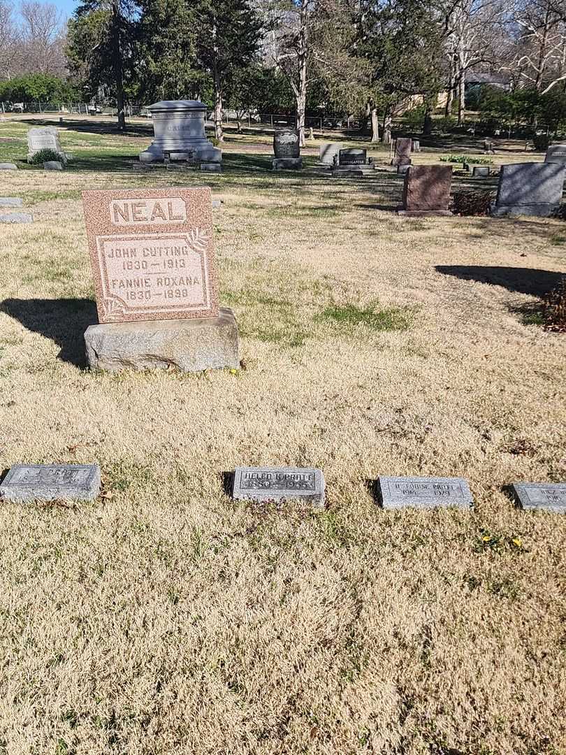 Helen K. Pratt's grave. Photo 2