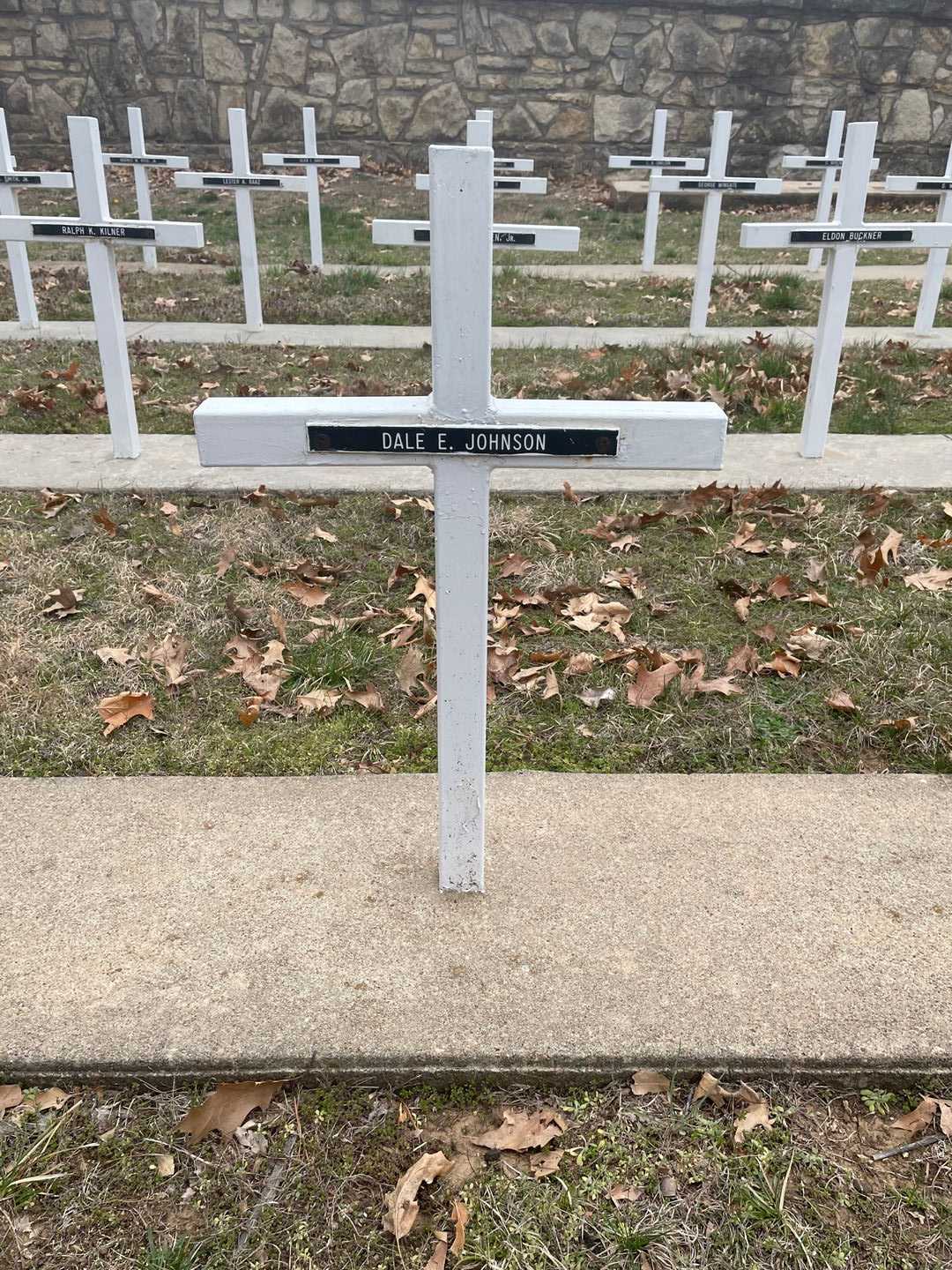Dale E. Johnson's grave. Photo 3
