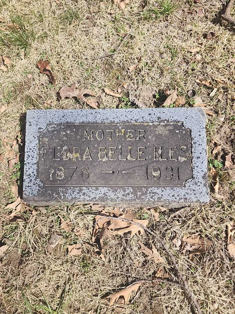 Flora Belle Iles's grave. Photo 3