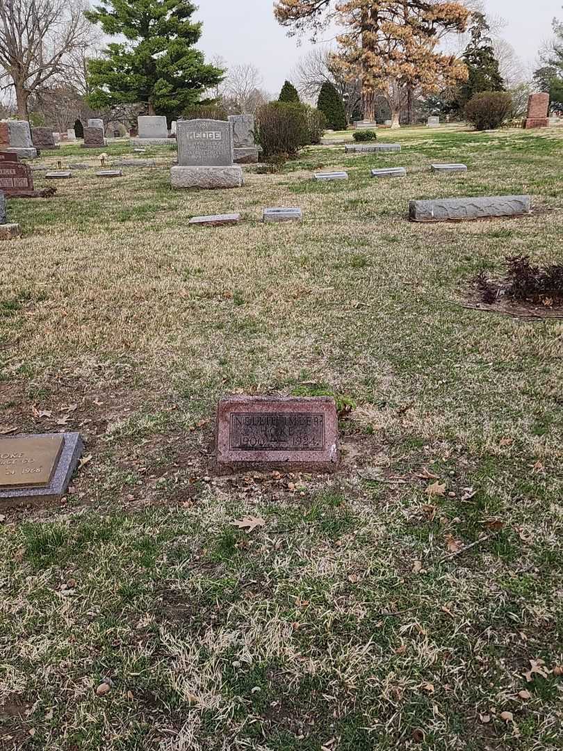 Nellie Imler Hoke's grave. Photo 2