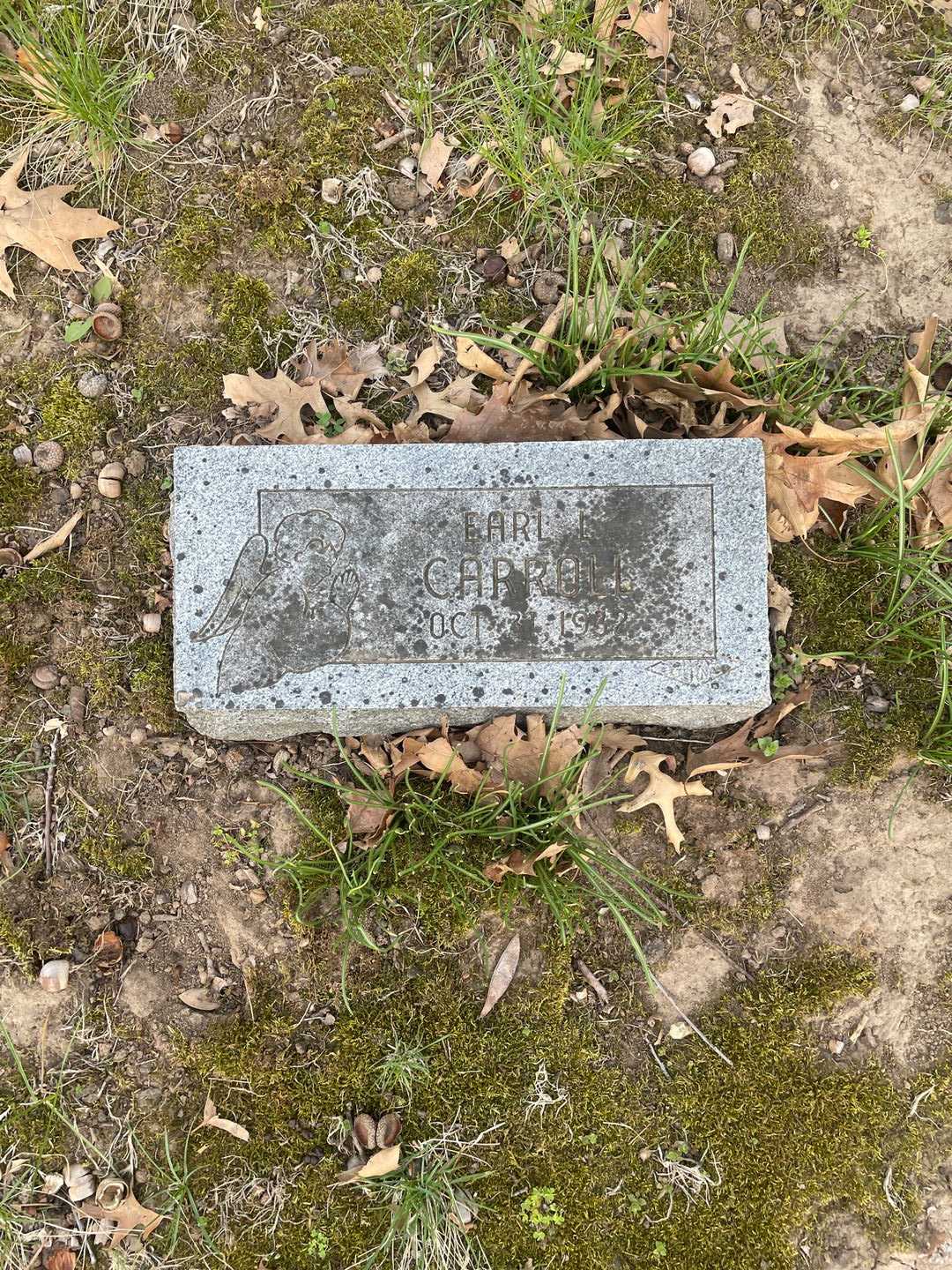 Earl Lee Carroll's grave. Photo 3
