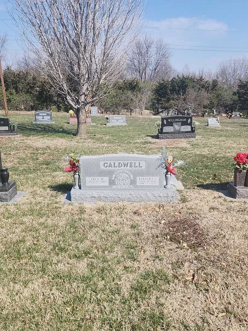 Barbara E. Caldwell's grave. Photo 2