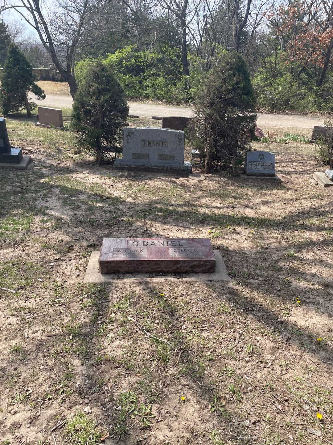 Willis Frank O'Daniel's grave. Photo 2