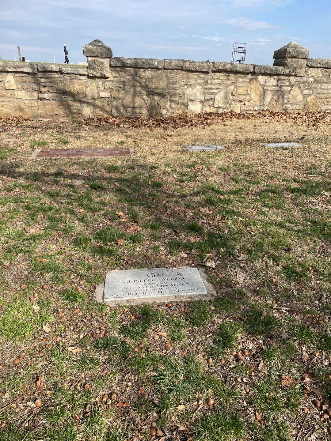 Guiseppe Salero's grave. Photo 2