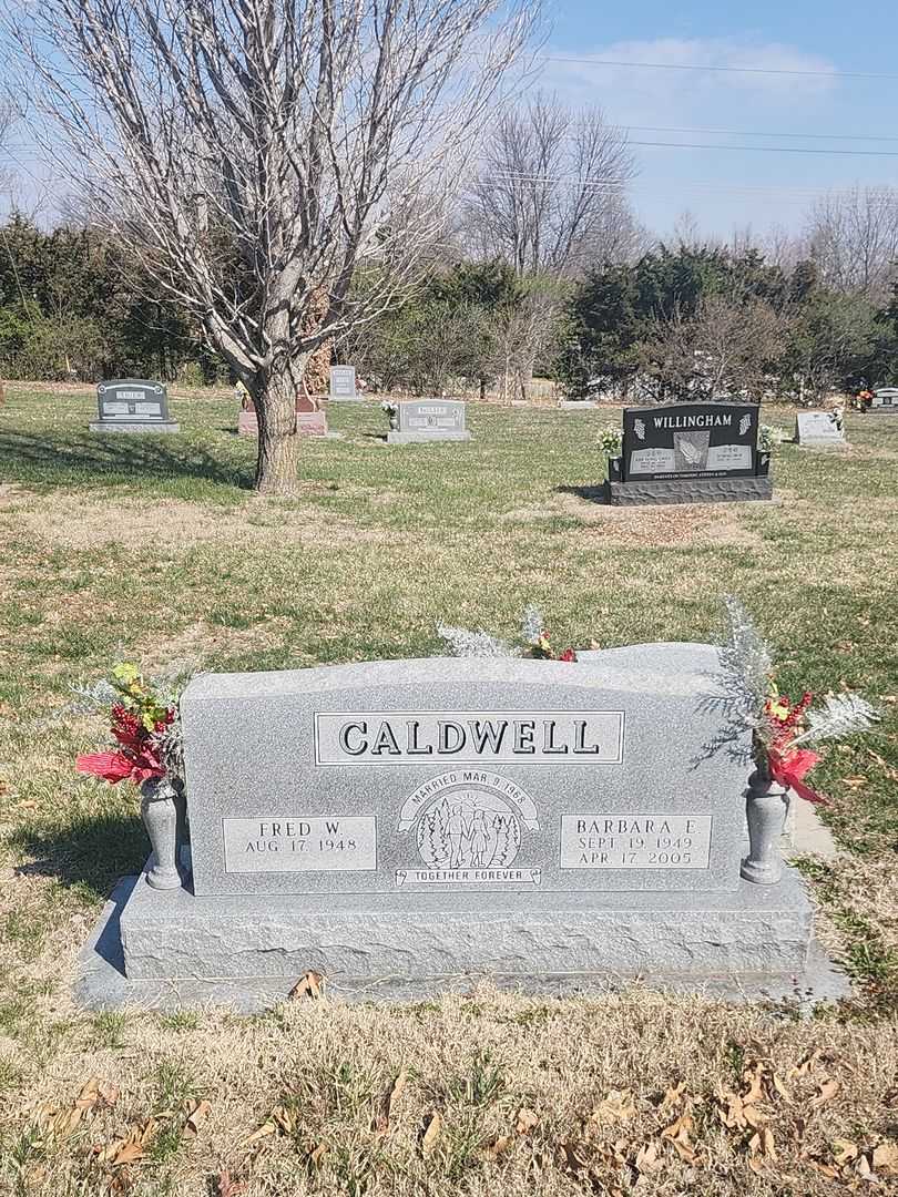 Barbara E. Caldwell's grave. Photo 1