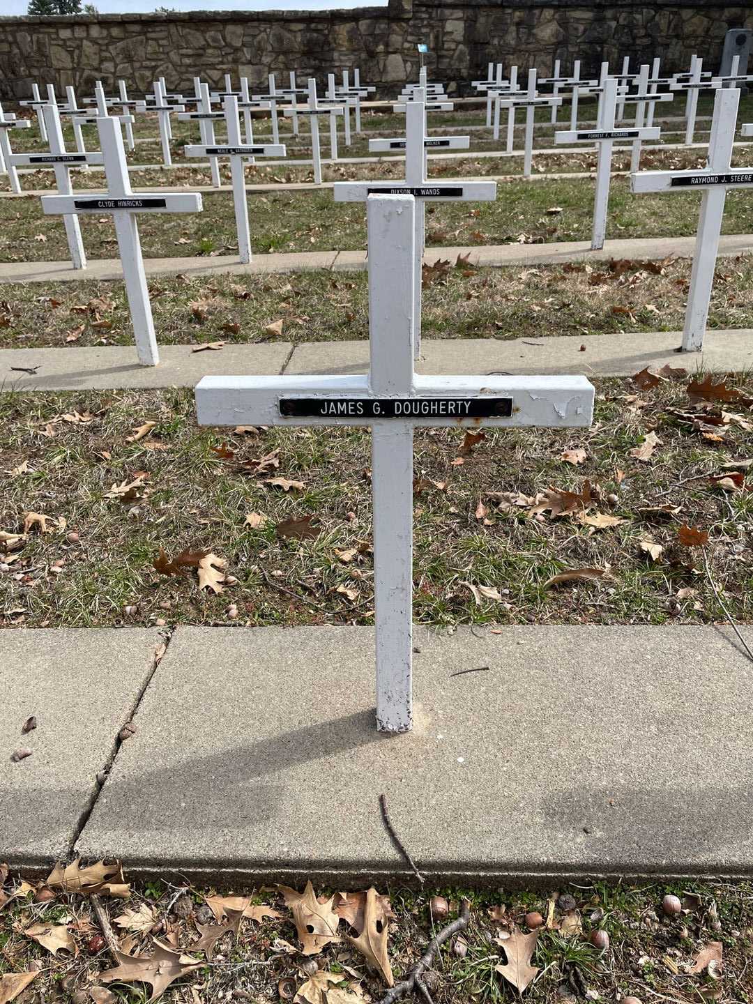 James G. Dougherty's grave. Photo 3