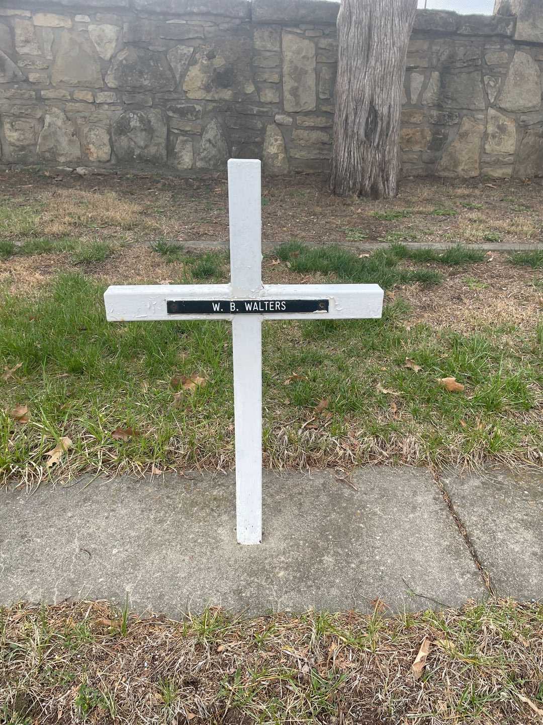 W. B. Walters's grave. Photo 3