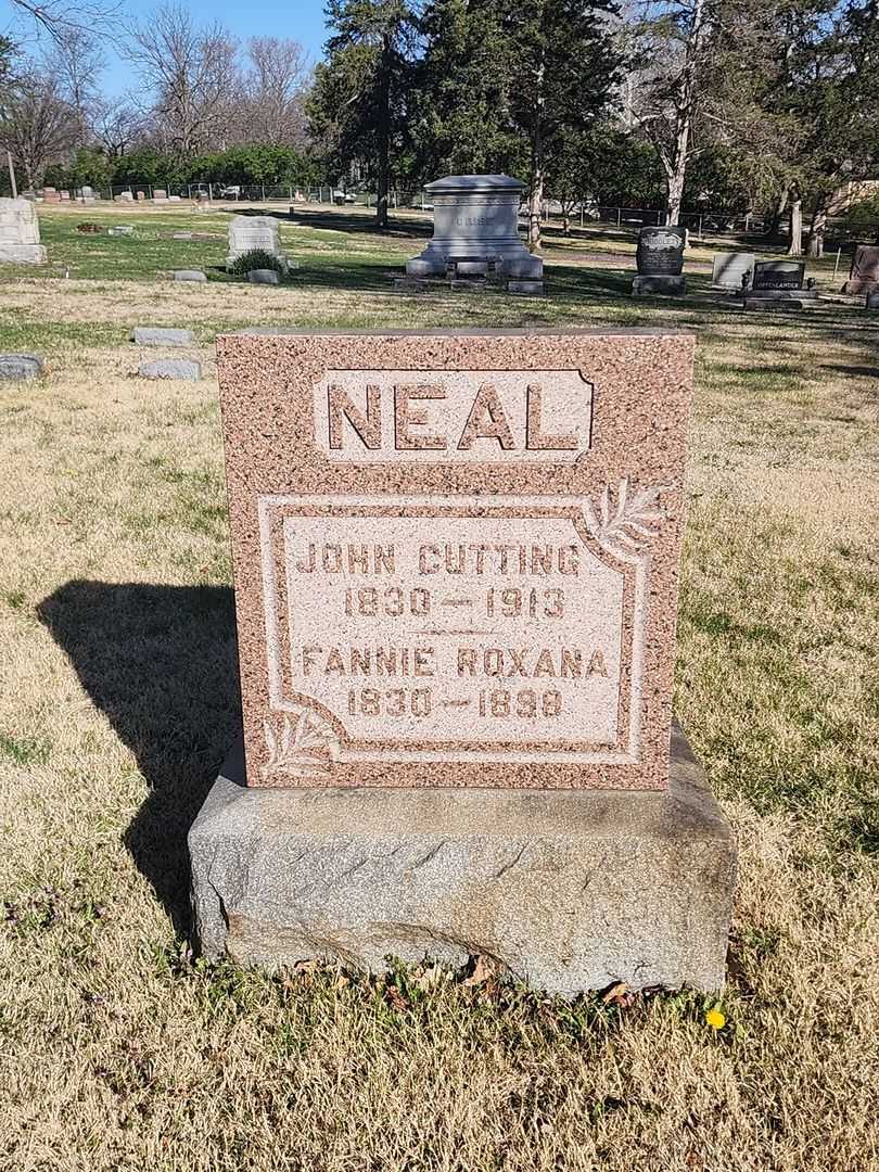 John Cutting Neal's grave. Photo 1