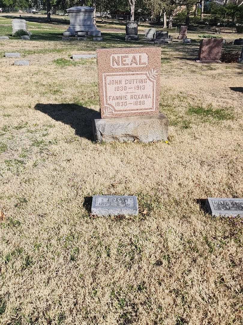 Samuel J. Pratt's grave. Photo 2