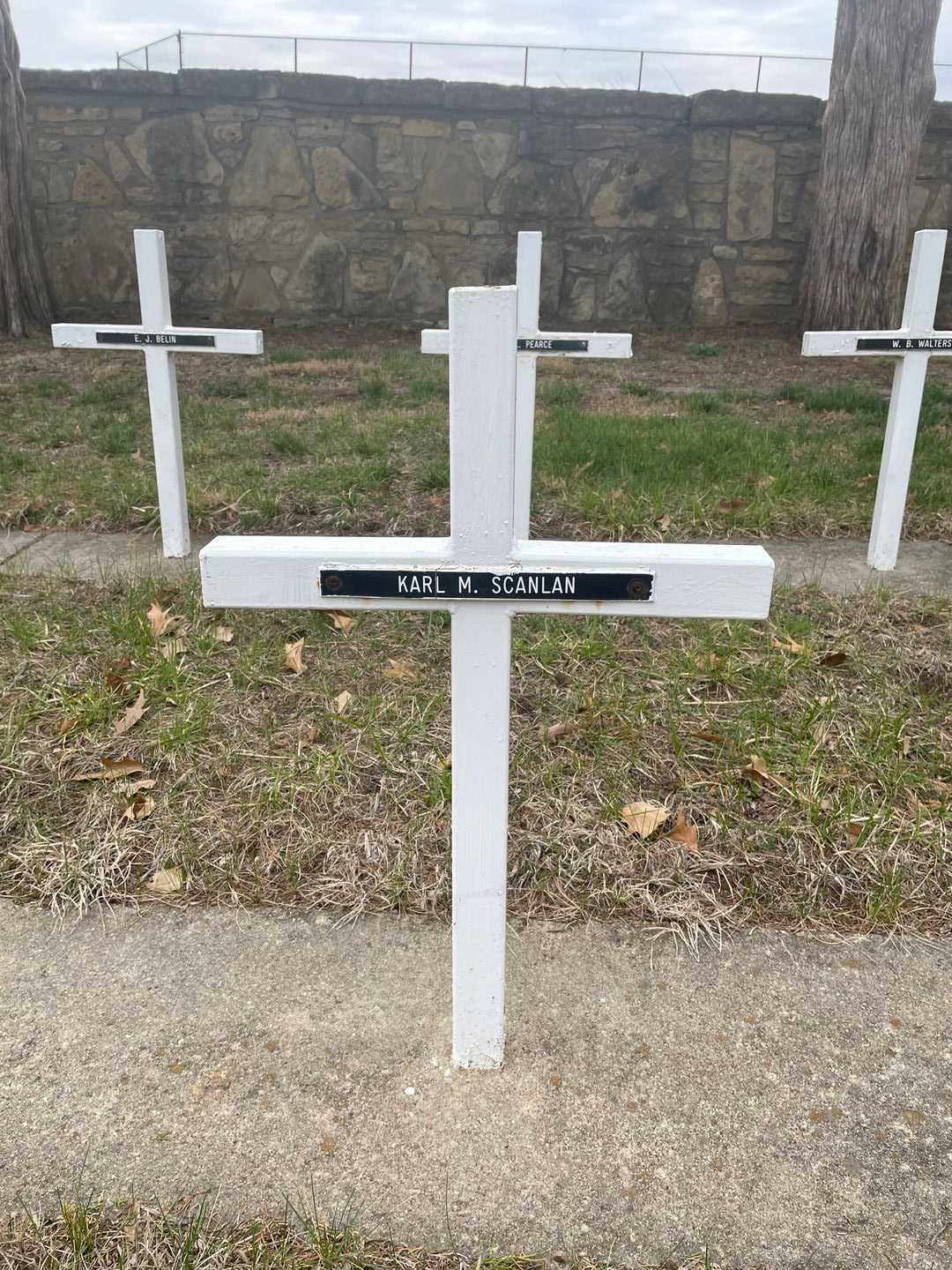 Karl M. Scanlan's grave. Photo 3