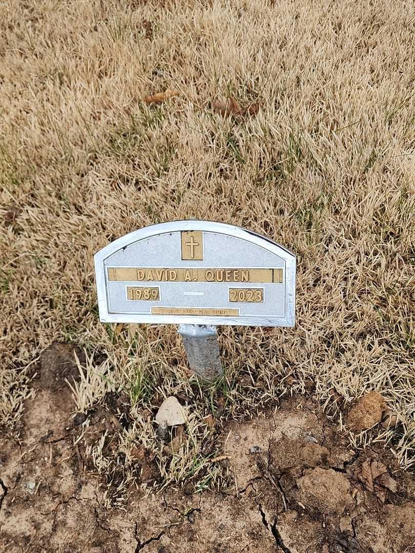 David A. Queen's grave. Photo 1