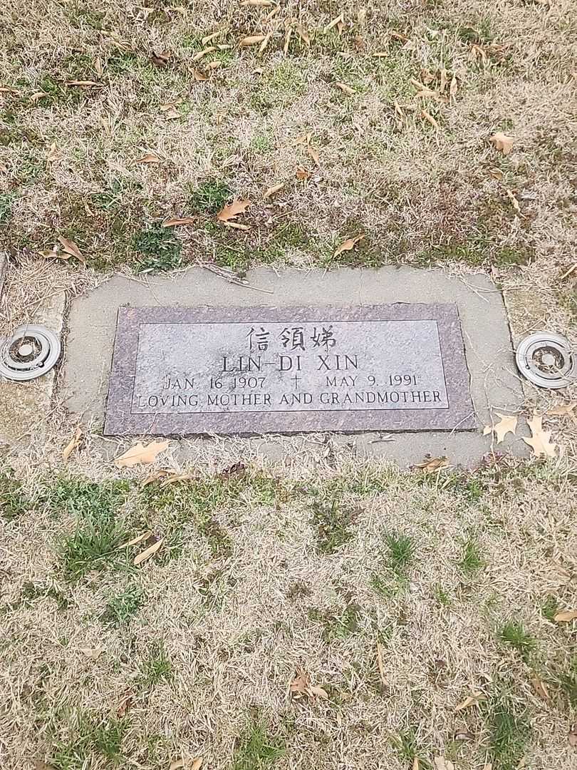 Lin-Di Xin's grave. Photo 1