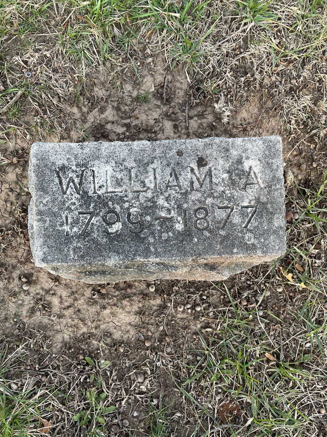 William A. Jackson's grave. Photo 3