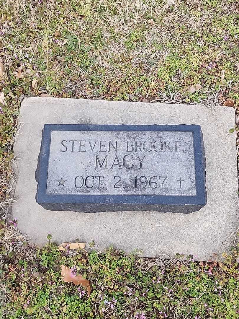 Steven Brooke Macy's grave. Photo 1