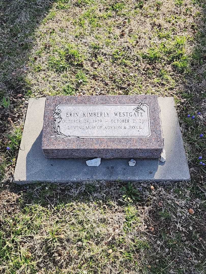 Erin Kimberly Westgate's grave. Photo 3