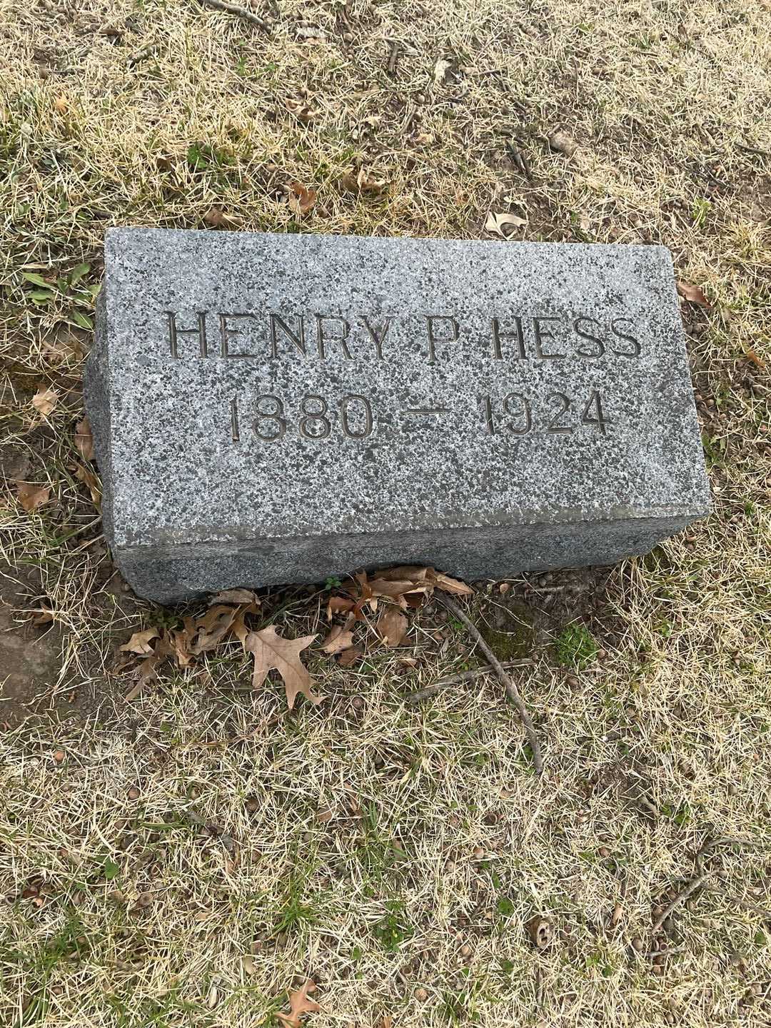 Charles M. Paddock's grave. Photo 1