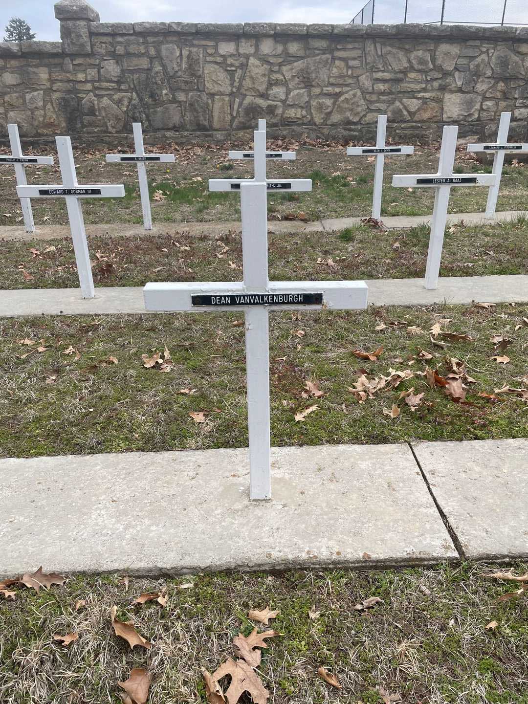 Dean Vanvalkenburgh's grave. Photo 3