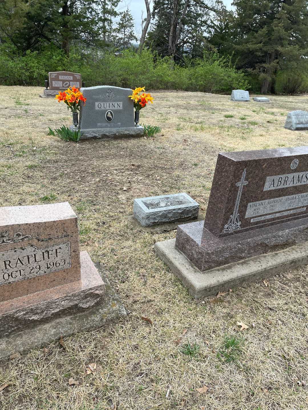 Charles W. Quinn's grave. Photo 2