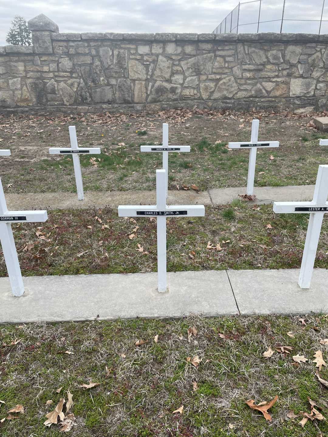 Charles D. Smith Junior's grave. Photo 2