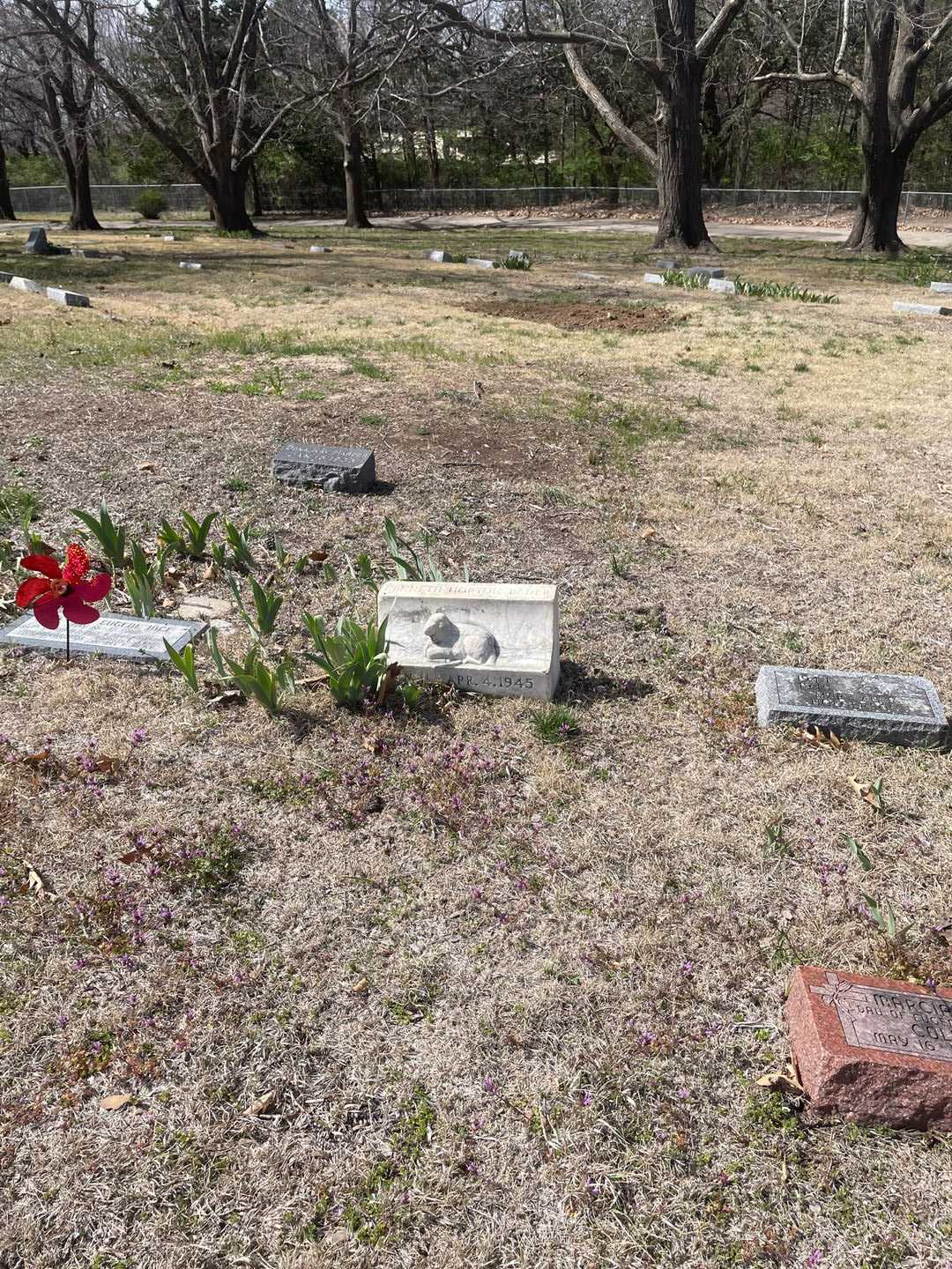Kenneth Horton Bader's grave. Photo 2