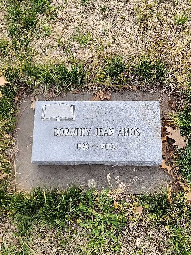 Dorothy Jean Amos's grave. Photo 3
