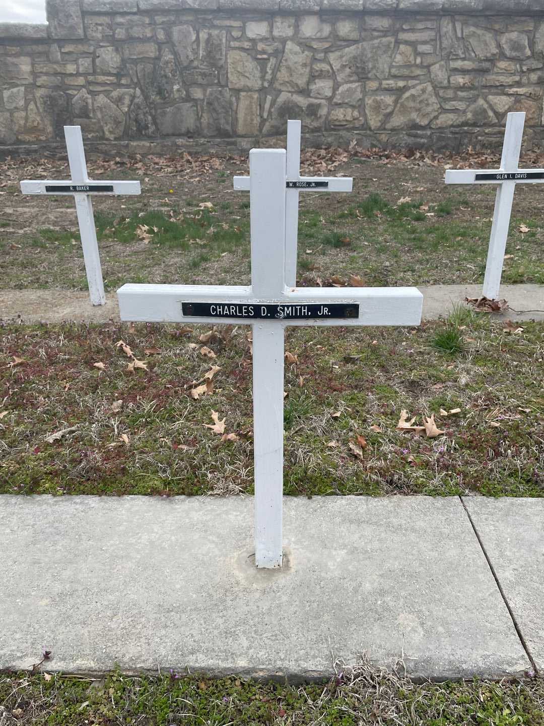 Charles D. Smith Junior's grave. Photo 3