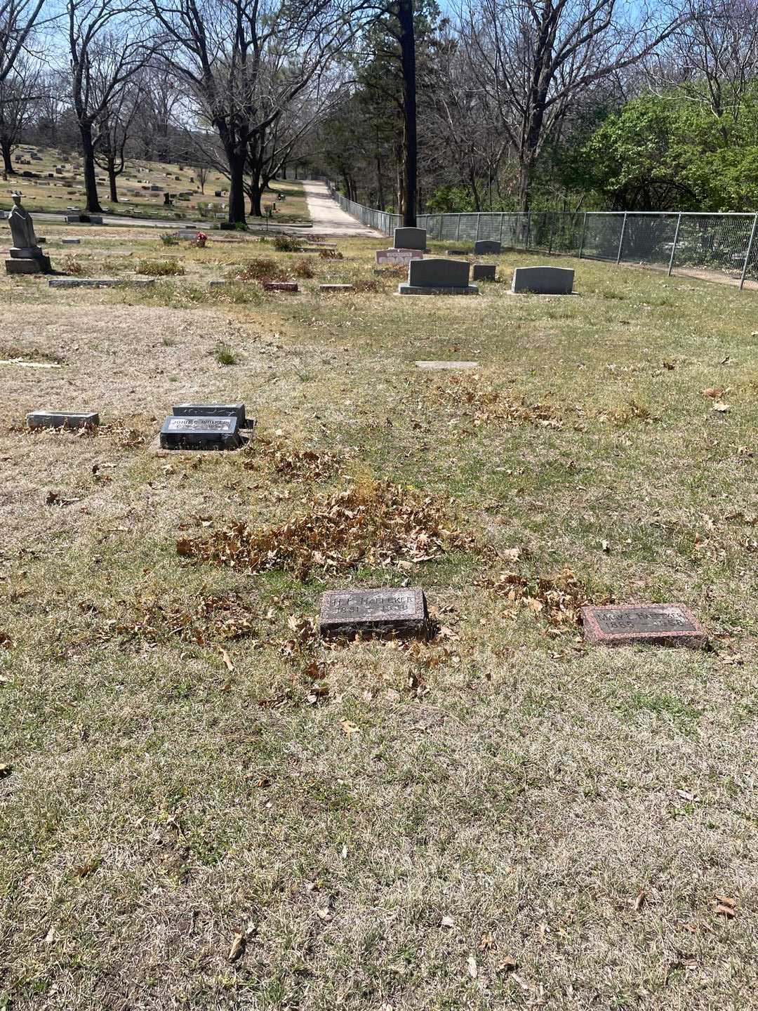 Henry F. Haefeker's grave. Photo 2