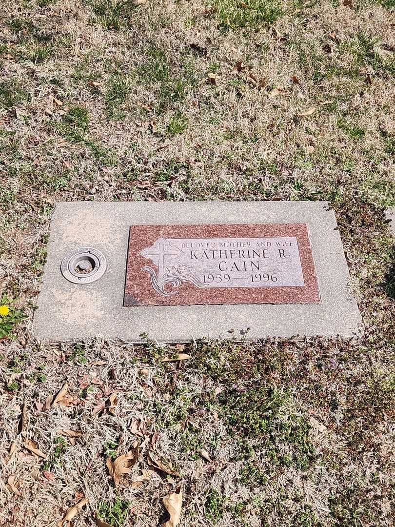 Katherine R. Cain's grave. Photo 1