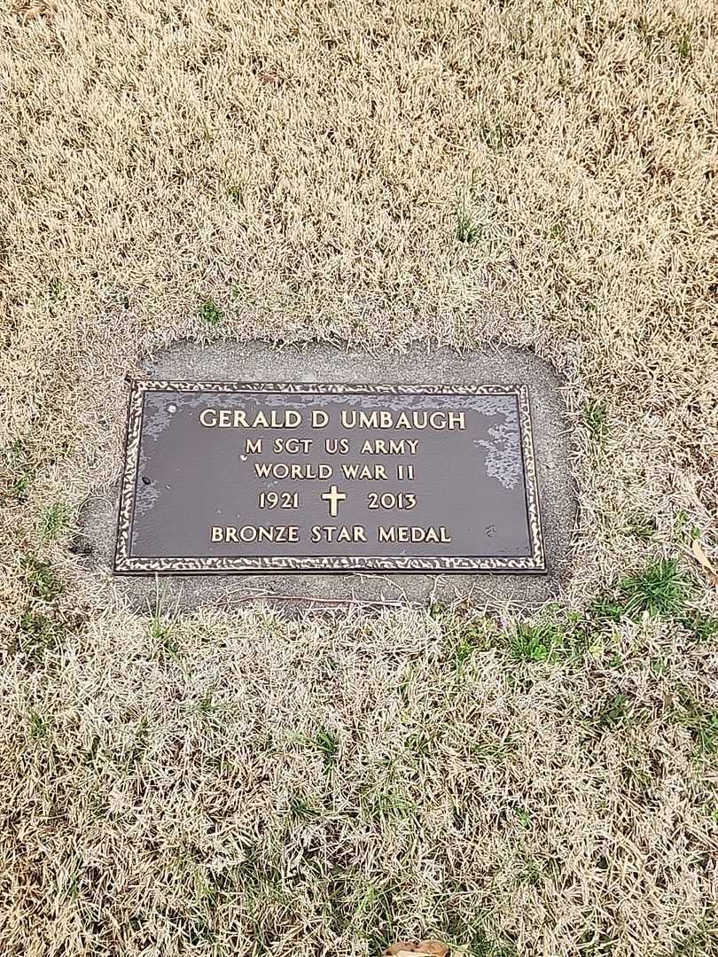Gerald D. "Gerry" Umbaugh's grave. Photo 3