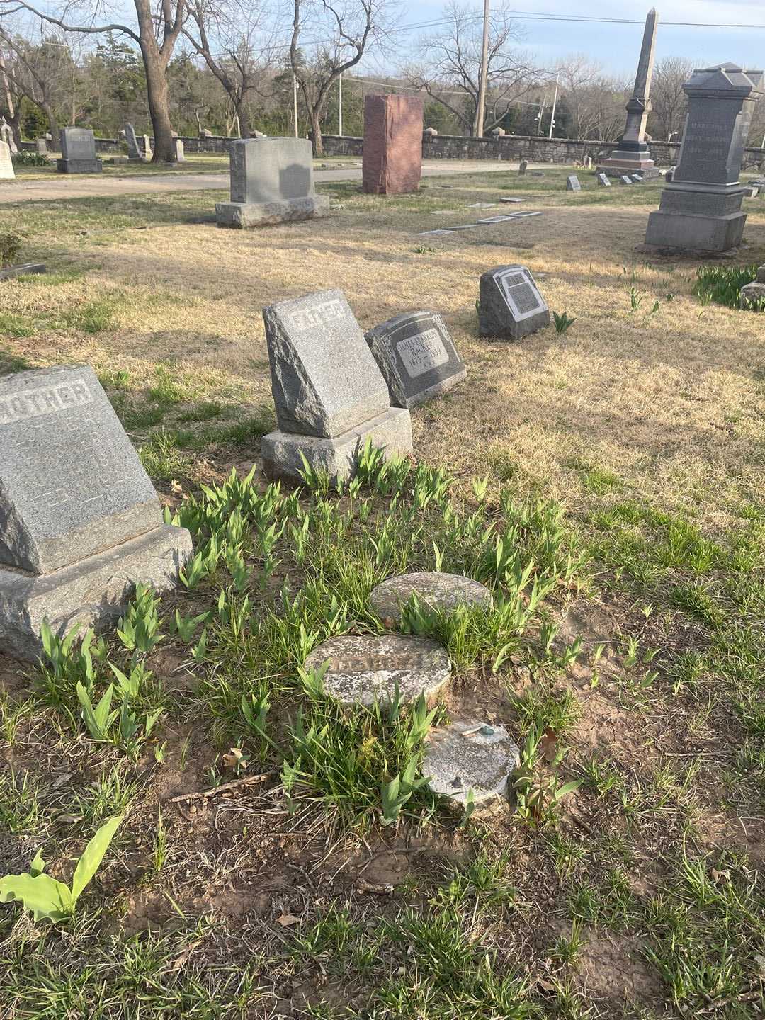 Harry Hacker's grave. Photo 2